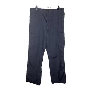 Carhartt Women's C54108 Liberty Ripstop Cargo Scrub Pants Dark Gray Size Tall LG